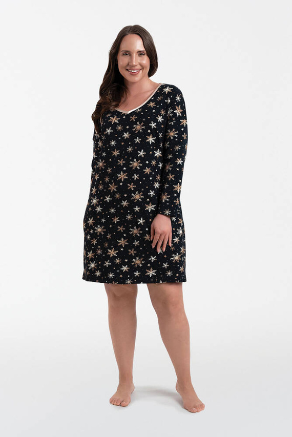 Laponia Nachthemd Italienische Mode - Druck