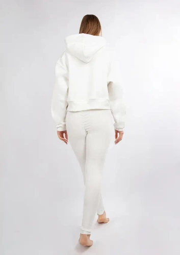 DK-K-B13 Dkaren Damen-Trainingsanzug-Set – Ecru