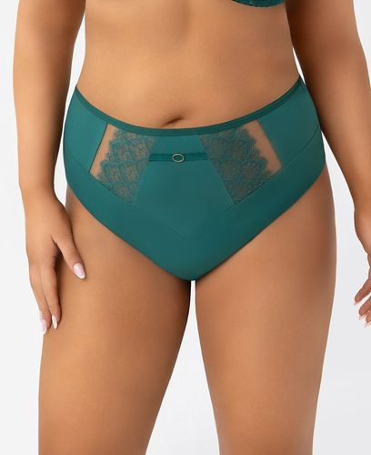 Soft-BH Gorsenia G004 Kasja grün – starkes Anheben & Zentrierung bei großer Brust