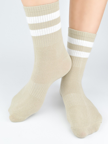 Damen Socken Noviti SB149 Baumwolle weich ohne Druck