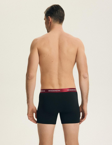 Bench Henderson 44540 schwarz-grafit – Herrenboxershorts 3er-Pack 93% Baumwolle