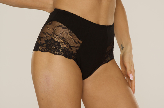 530 Iness High-Rise-Slip De lafense - schwarz