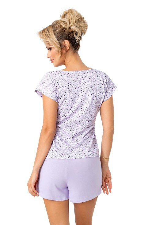 Fiorella Short Donna Damenpyjama – Lila