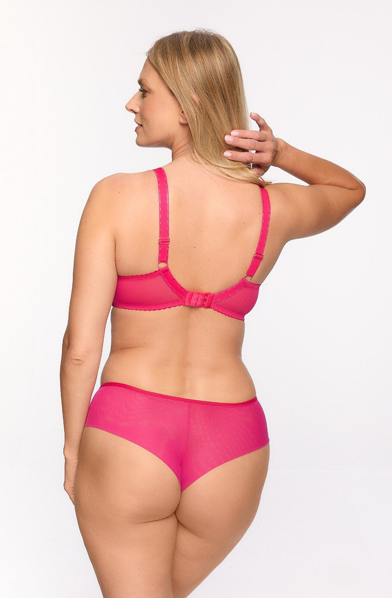 BS 1294 Cintia Gaia Soft-BH – Fuchsia-Türkis, S16-Konstruktion, Spitze und Tüll