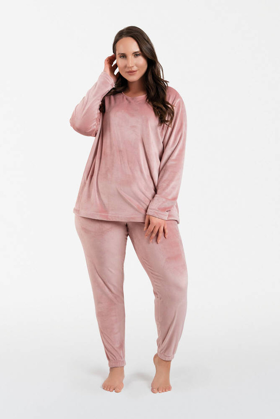 Akara Damen-Set Italienische Mode - puderrosa 