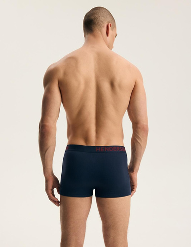 Henderson Herren Boxershorts 46101 Fawn 2er-Pack Baumwolle mit breitem Logo-Bund
