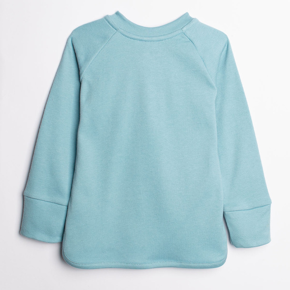 Jungenbluse Nicol 223138 Figo 100% Baumwolle Polo Langarm Blau