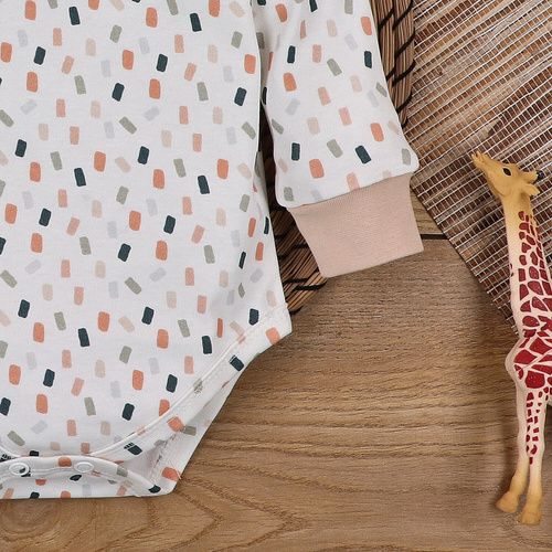 ABN-5323/KRE Body aus Bio-Baumwolle mit Nini-Print