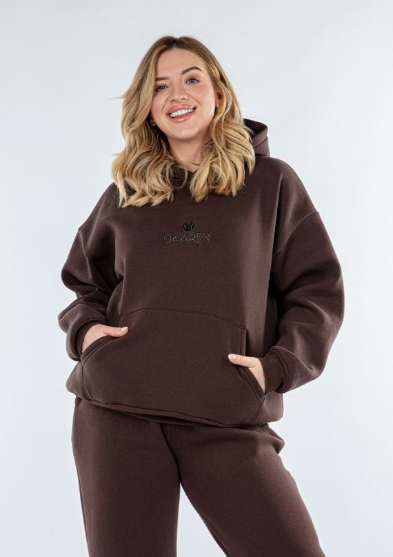 DK-K-B9-H1 Dkaren Sweatshirt – Schokolade