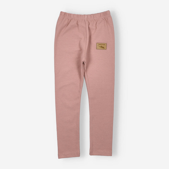 KAR-0041/BRO Mädchen-Leggings Lagarto Verde – schmutziges Rosa