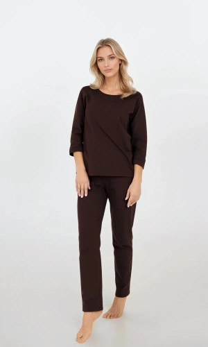 Bonjour Momenti Per Me Espresso-Damenpyjama