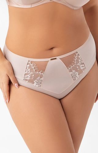 Figs K 938 Evia Gorsenia beige - elegante Höschen mit Stickerei für ein Set