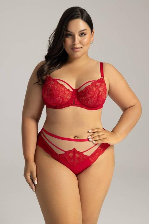 2157 Halbgepolsterter BH Ava rot