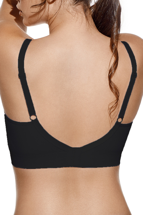Schwarzer Still-BH Jana Selene – mit Bügeln, atmungsaktiv