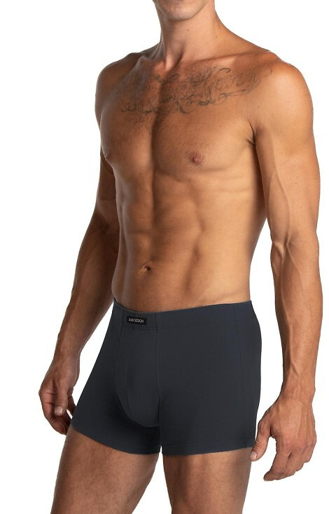 M-1070 Lama Herren-Boxershorts – Baumwolle, 3-teilig, Marineblau/Blau/Graphit