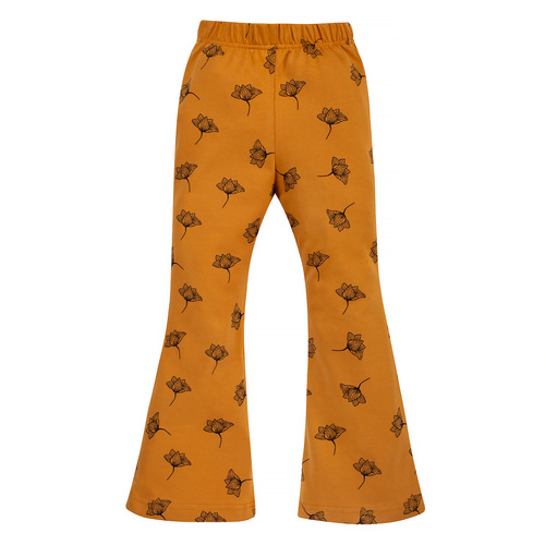 Magic Vibes Schlaghosen-Leggings für Kinder Pinocchio – gelb
