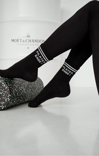 0200-189 Pilates-Babe! Milena Damensocken schwarz – Baumwolle