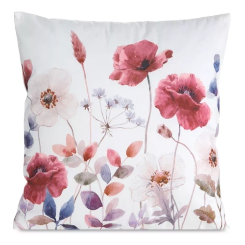 Kissenbezug 45x45 Mink 36 Eurofirany Samt Blumen dekorativ