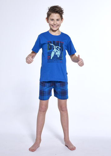 790/117 BMX Jungen-Pyjama Cornetteblau