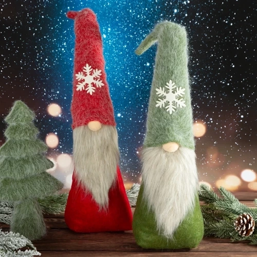 120 B Zwerg Deko-Weihnachtsfigur Eurocurtains grün