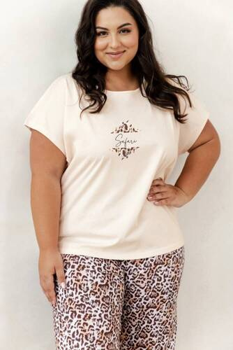 3362 Chrissy Damen-Pyjama Taro – beige