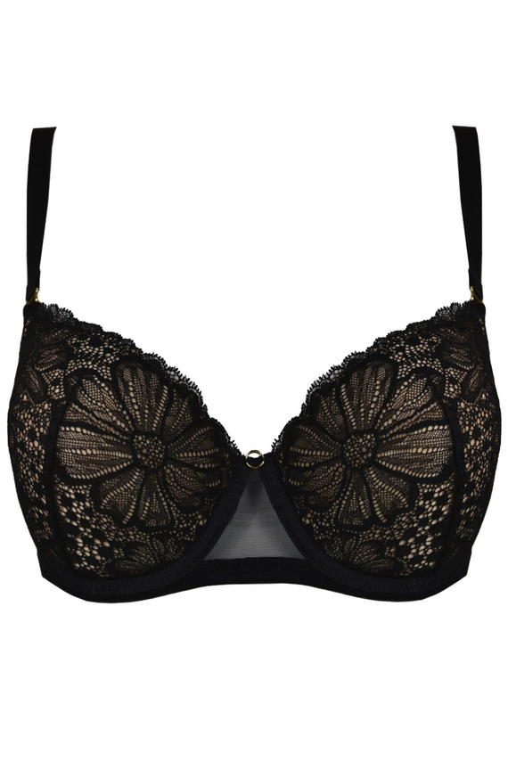 19230 Julia Milano Vollschalen-BH, beige – volle Körbchen, Komfort und Eleganz