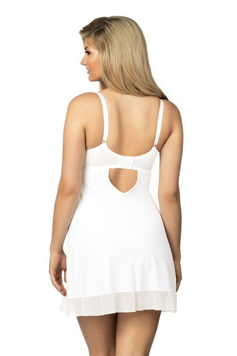 107 Nachthemd Lupoline weiß