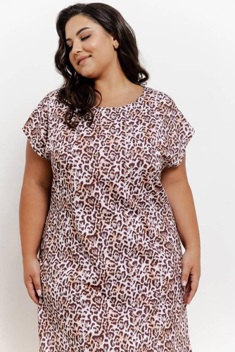 3361 Esti Damenhemd Taro – Leopardenmuster