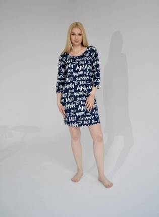 610 Amazing Forex Nachthemd - navy blau