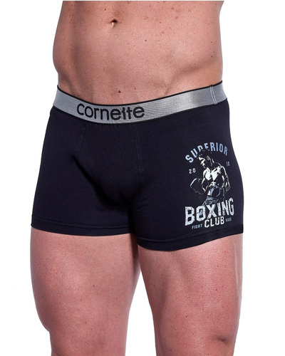 280/240 Tattoo Boxing Cornette Herren Boxershorts schwarz