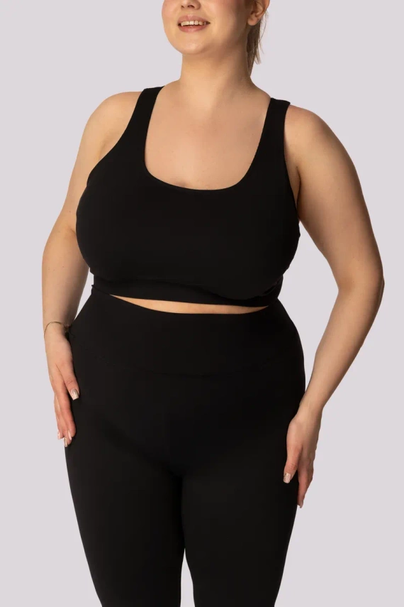 Base Top Sport-BH Mona schwarz