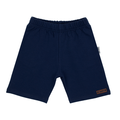 169515 Nicol Kindershorts – Unisex, Baumwolle mit Elasthan, bequem, polnische Produktion – Marineblau