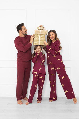 Kwadro Damenpyjama Italian Fashion - Baumwolle, langarm und Hose