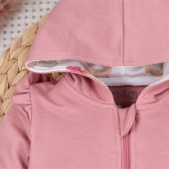 Nini Kinder-Sweatshirt Little Mouse 95% Bio-Baumwolle – Made in Polen