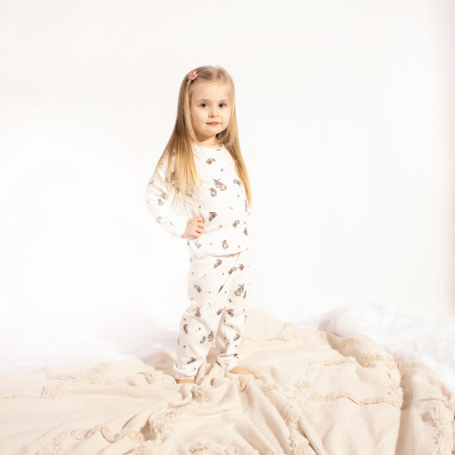 221036 Nicol Mädchen Pyjama Langarm 100% Baumwolle