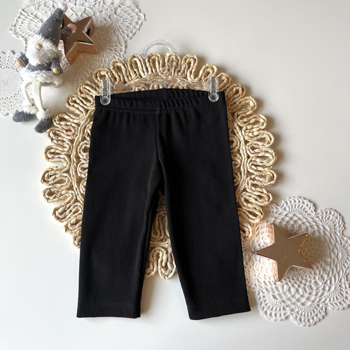 Mamatti Leggings SL02 Merry Christmas – Schwarz, Baumwolle, Mädchen