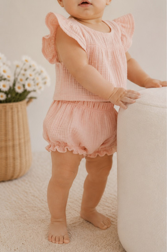 Mamatti BY50006 leichte Baumwoll-Bloomers aus Musselin, rosa