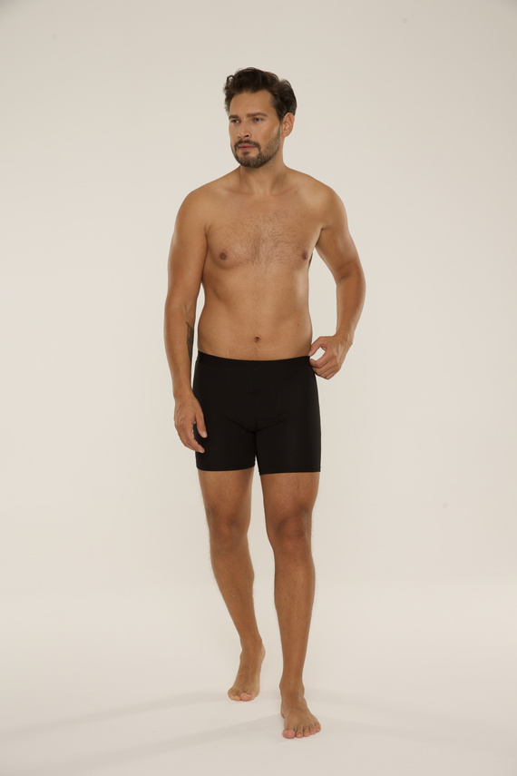 847 Chandler Herren-Boxershorts - Modal, Baumwolle, Elasthan | De Lafense - schwarz