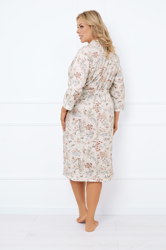 Solita Damenbademantel Italian Fashion - Druck