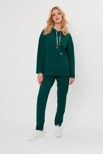 Lagos Damen-Kapuzenpulli Italian Fashion - c. grün