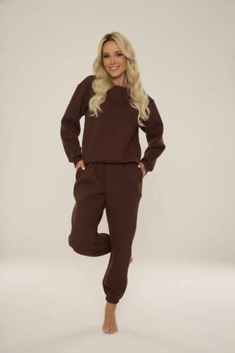 812 Indigo Forex Damen Trainingsanzug - Schokolade