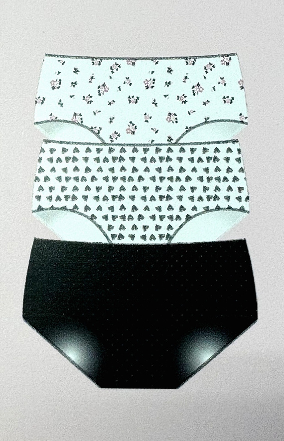 Höschen Essentials 3488 Midi 2H100 A'3 Cotonella