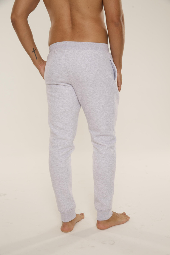 813 Indigo Herren-Trainingsanzug von De Lafense - leicht meliert