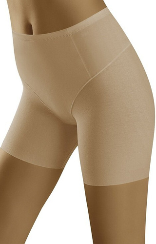 Eco-Oh Wolbar Damenshorts, Beige – formend, Baumwolle mit Elasthan, schlankmachend
