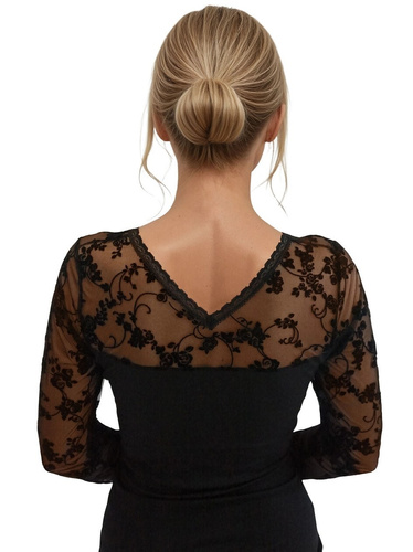 Eldar Amalia Damenbluse – Viskose, Langarm, elegant