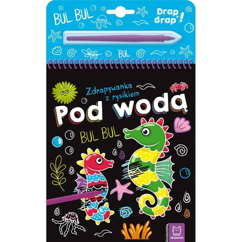 AKS172-7 Rubbelbuch unter Wasser mit Axiom-Stift