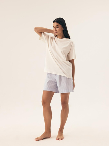 42783 Nanda Henderson Damenpyjama – Creme