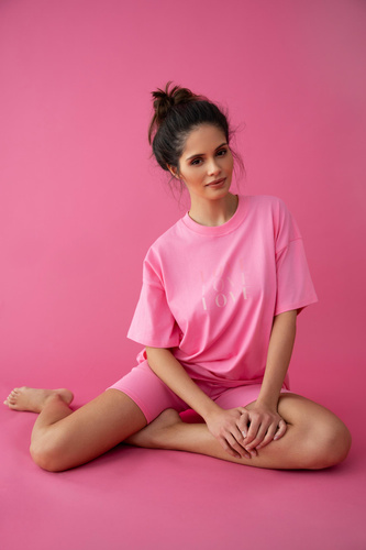 Maud Sensis Damen-Pyjama – Rosa