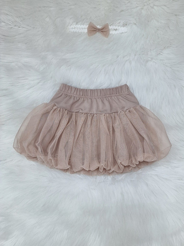 Beiger Tüllrock von Gracja Bambarillo