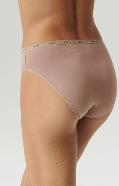 3CLP-010 High Sport Leg Damenhöschen Atlantic - Ecru-Beige-Dunkelbeige